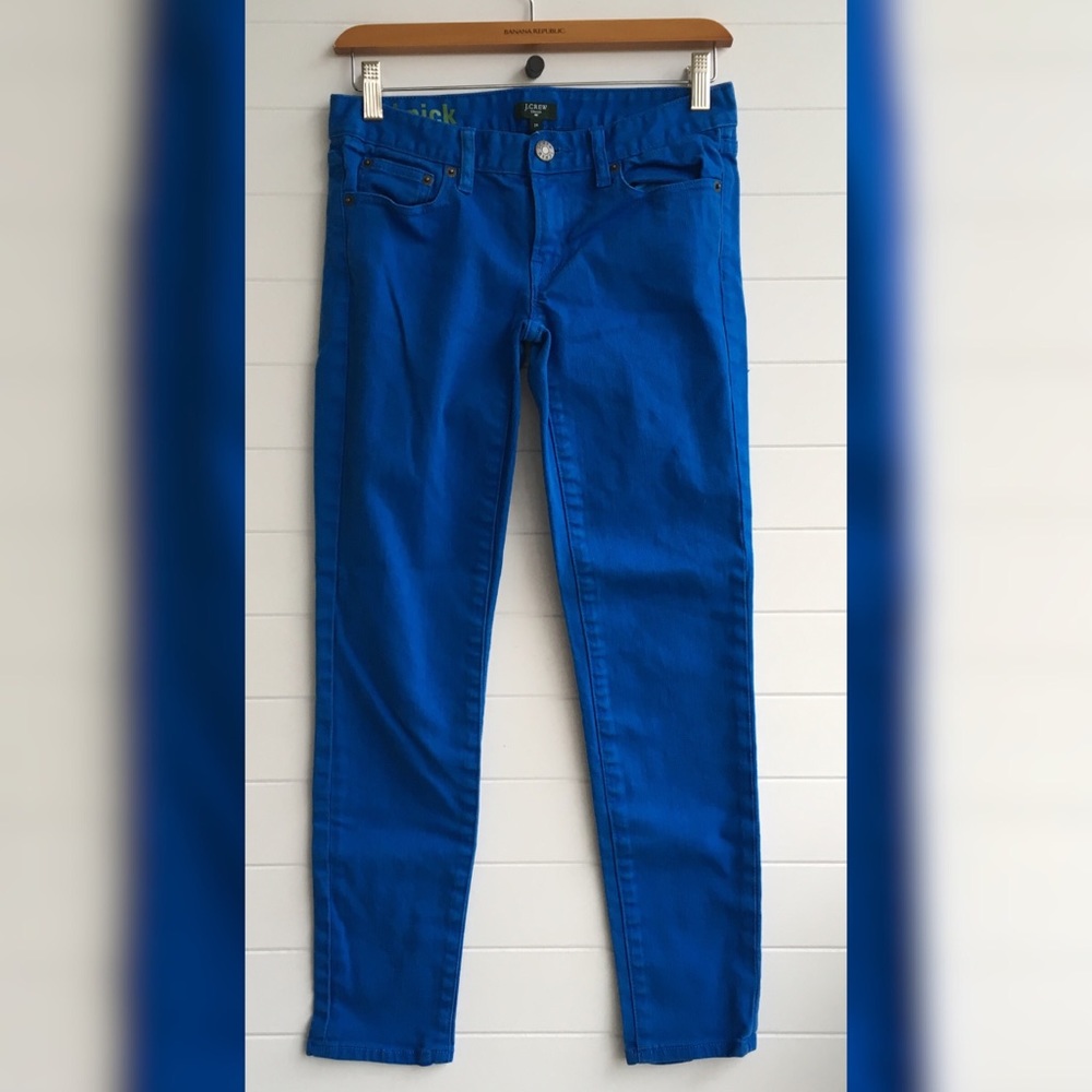 [J.Crew Factory] Toothpick Stretch Blue Colored
